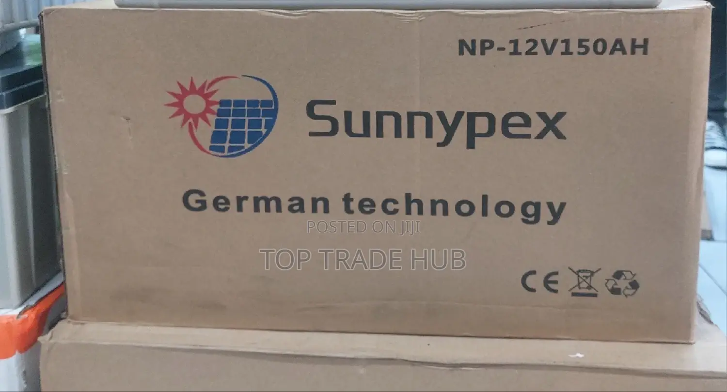 Sunnypex Solar Backup Battery 150ah 12v