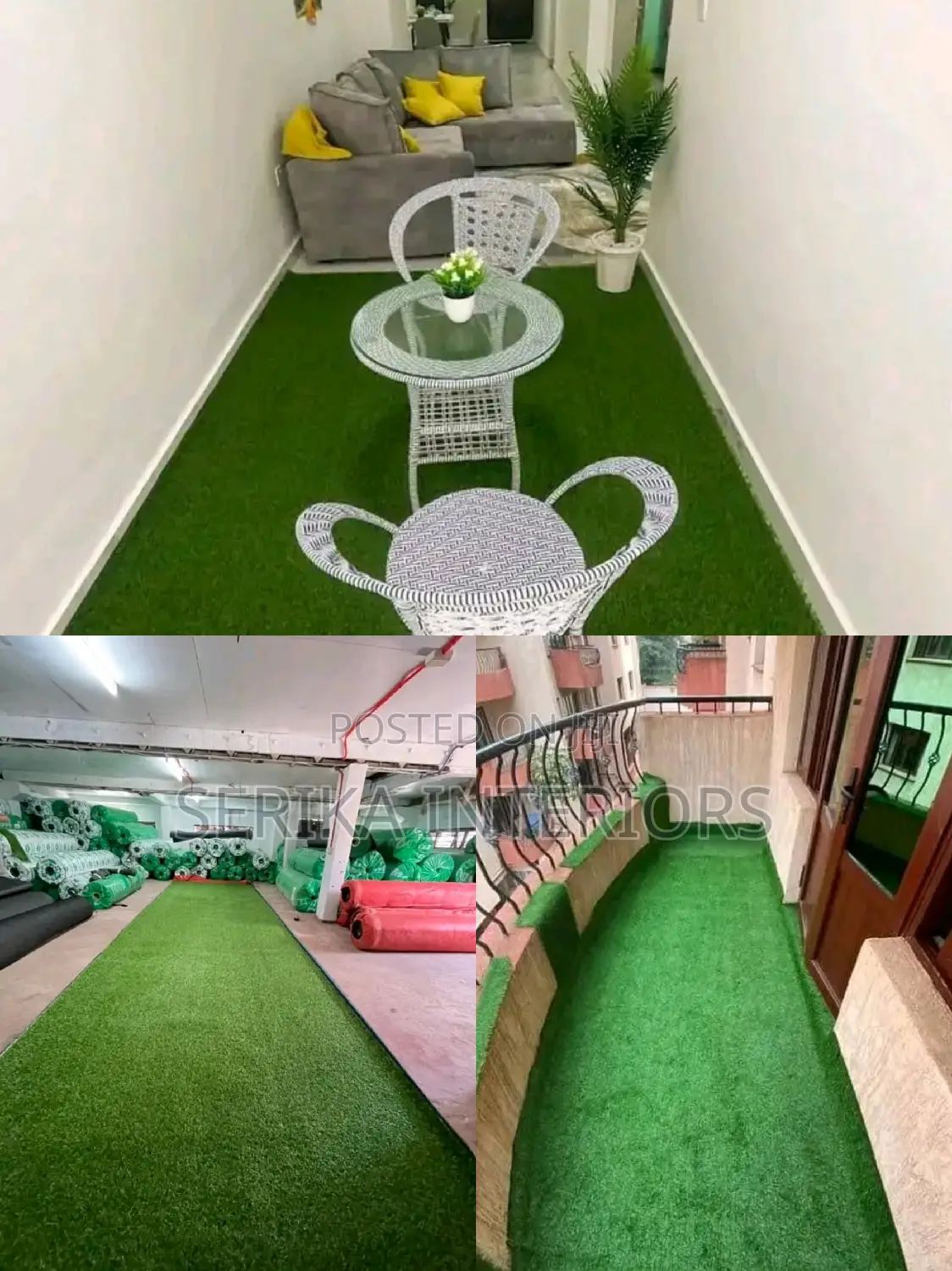 Balcony Grass Carpets Grass Carpets Grass Carpets