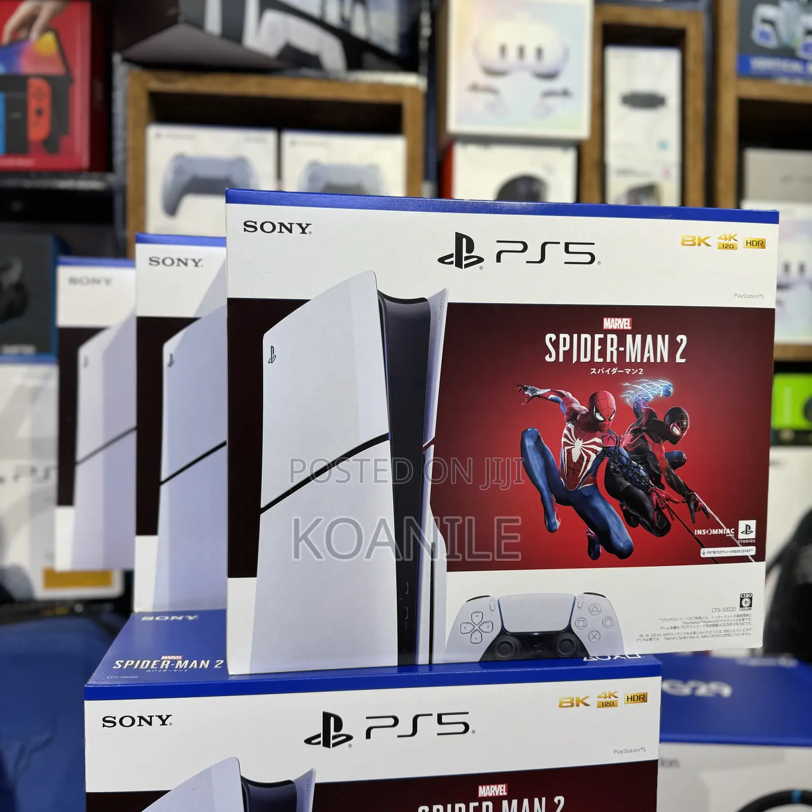 PS5 Console!! PS5 Slim Spiderman!! (1tb)
