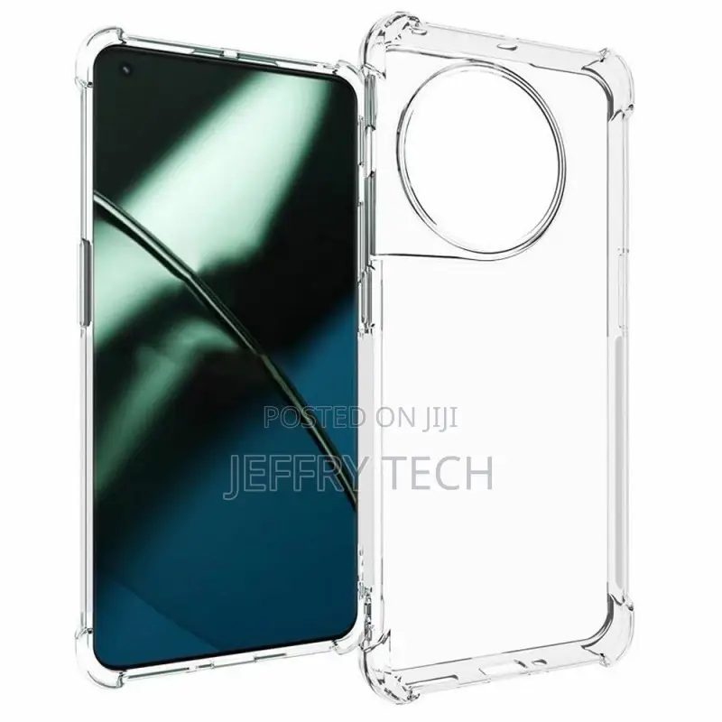 Oneplus 11R 5G Transparent Case Reinforced Corners