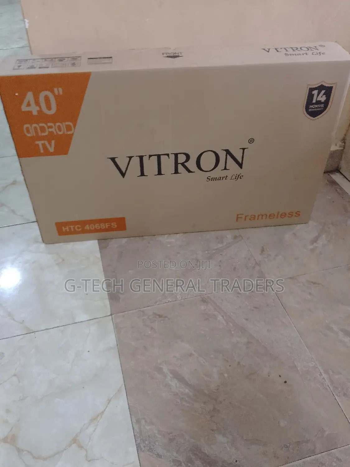 Tvs!Vitron 40inch Smart Android Frameless Led Tv