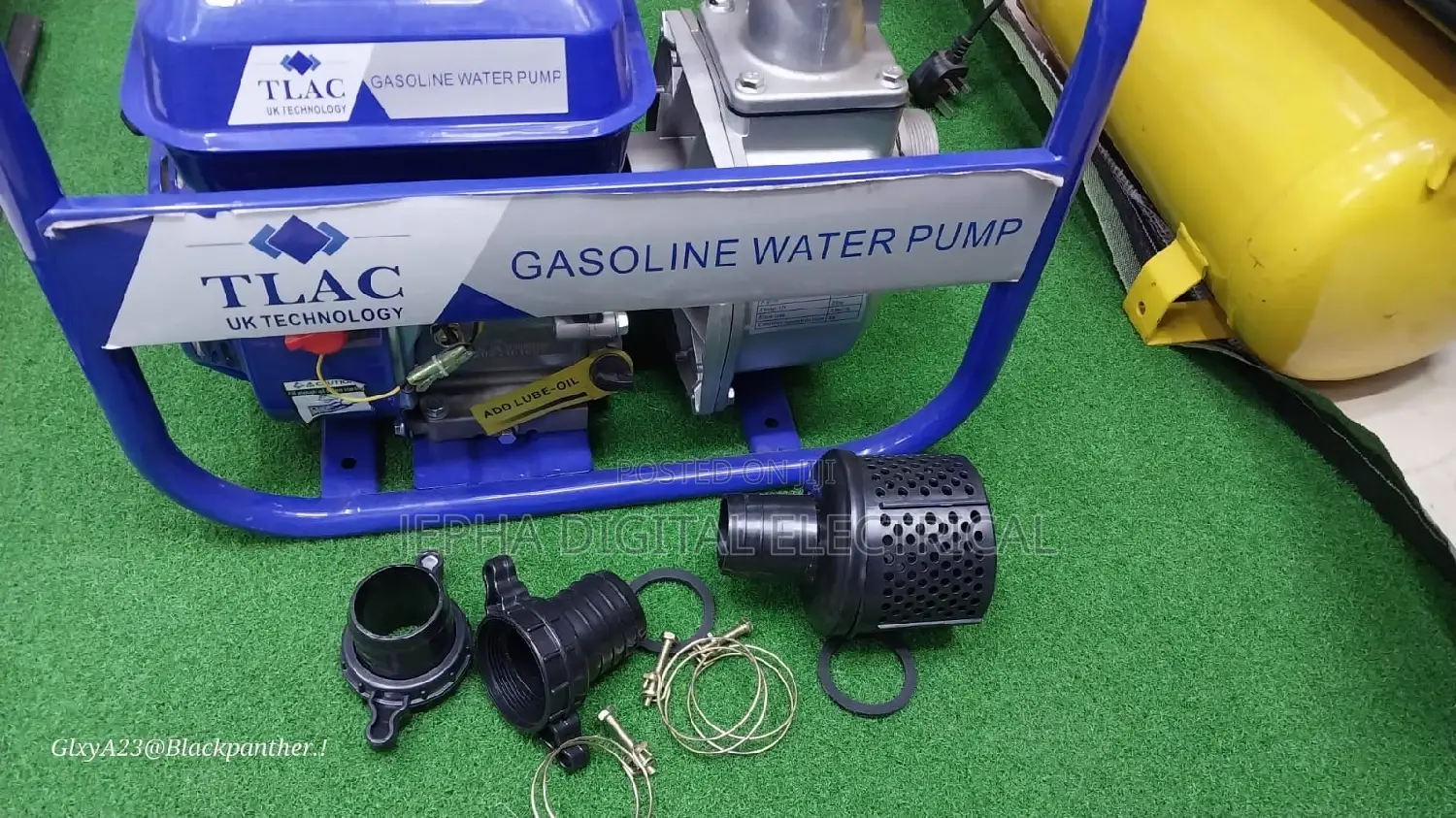 Gasoline Water Pump With 7.5hp Heavy Duty.