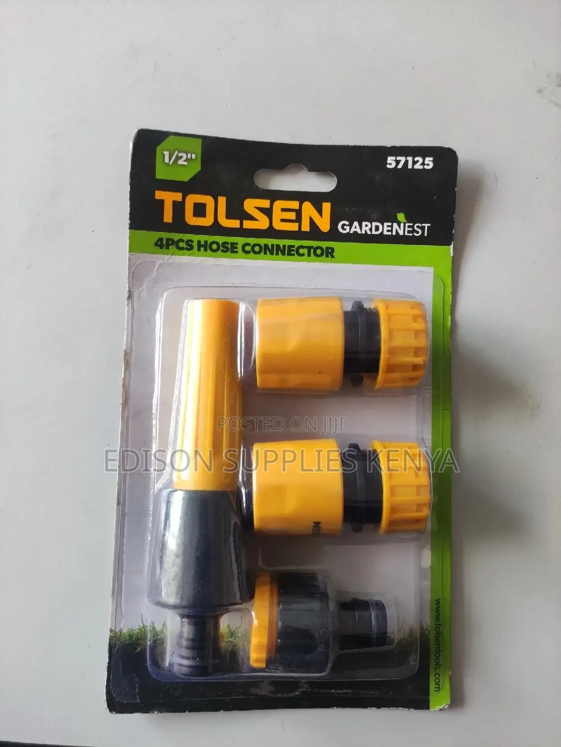 Hose Connectors Set 1/2" Tolsen 4pcs Hose Pipe Connector 1/2"