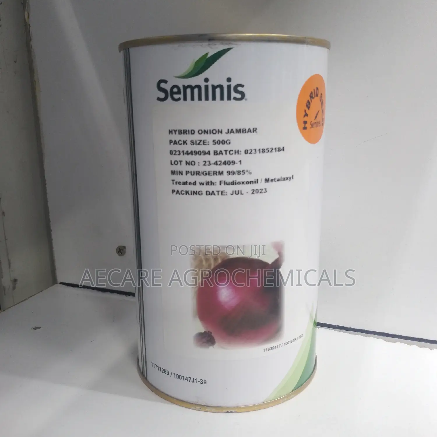 Jambar Onion Hybrid Seeds 500 Grams