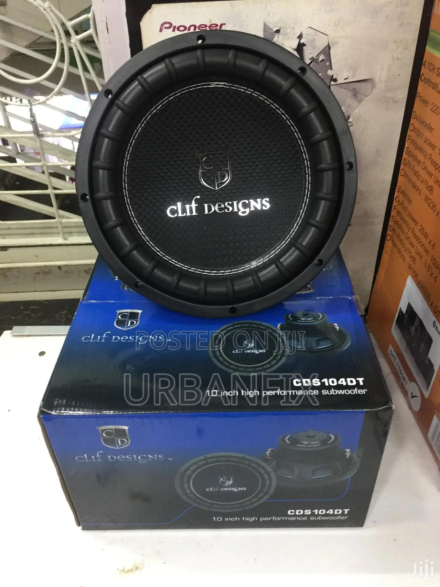 12 Inch 1200 Watts Clif Designs Double Coil Subwoofer