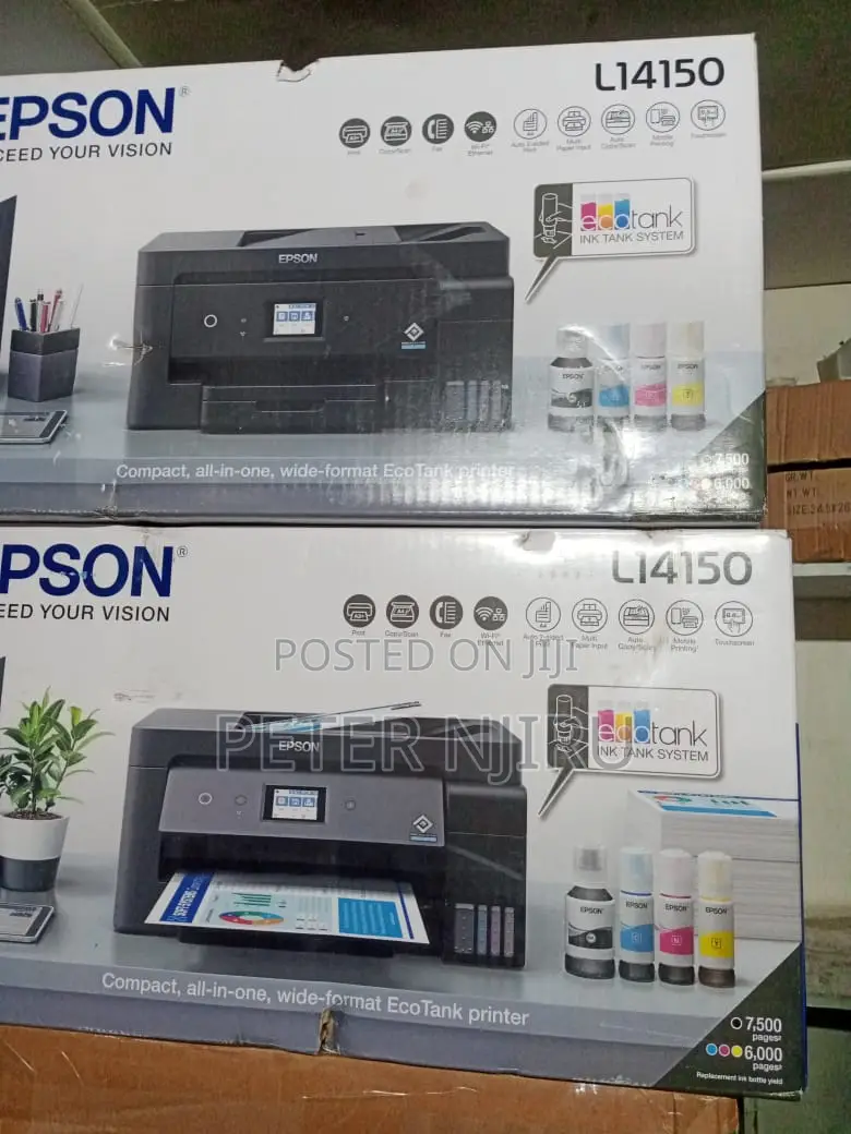 EPSON L14150 A3+ Wi-Fi Duplex Wide-Format All-in-One Ink Tan