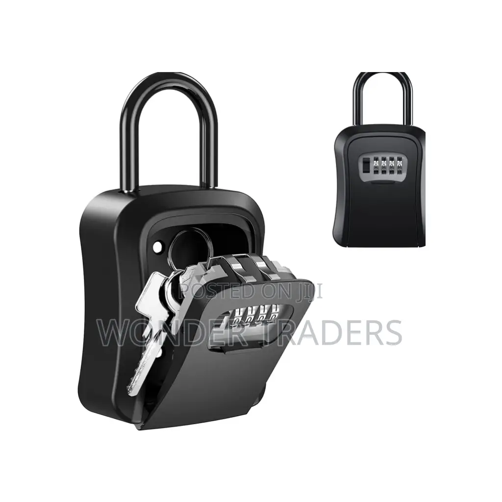 Key Lock Box, Wall Mounted Key Safe Box