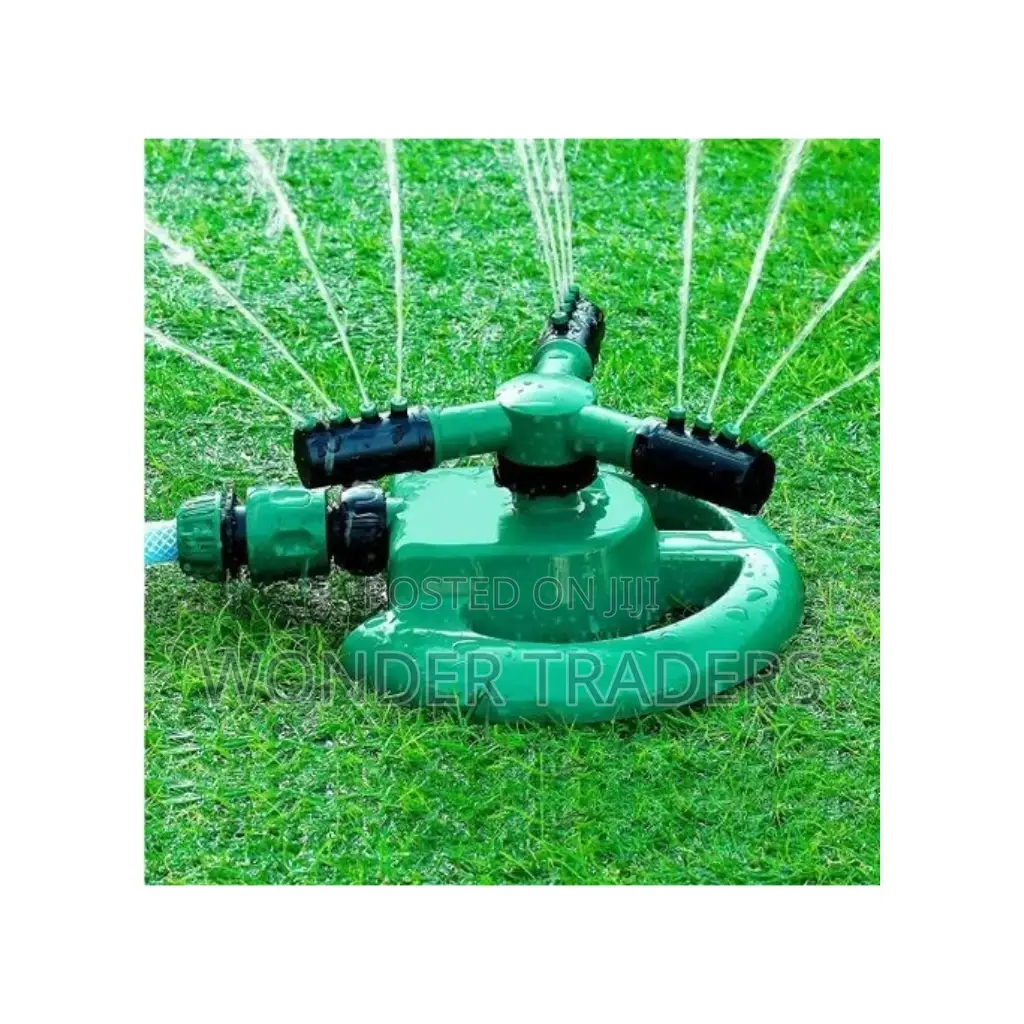 3 Arm 3600 Auto-Rotating Water Garden Sprinkler