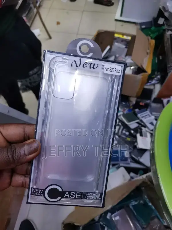 Samsung Galaxy S20 Plus Transparent Bumper Case - Clear Case