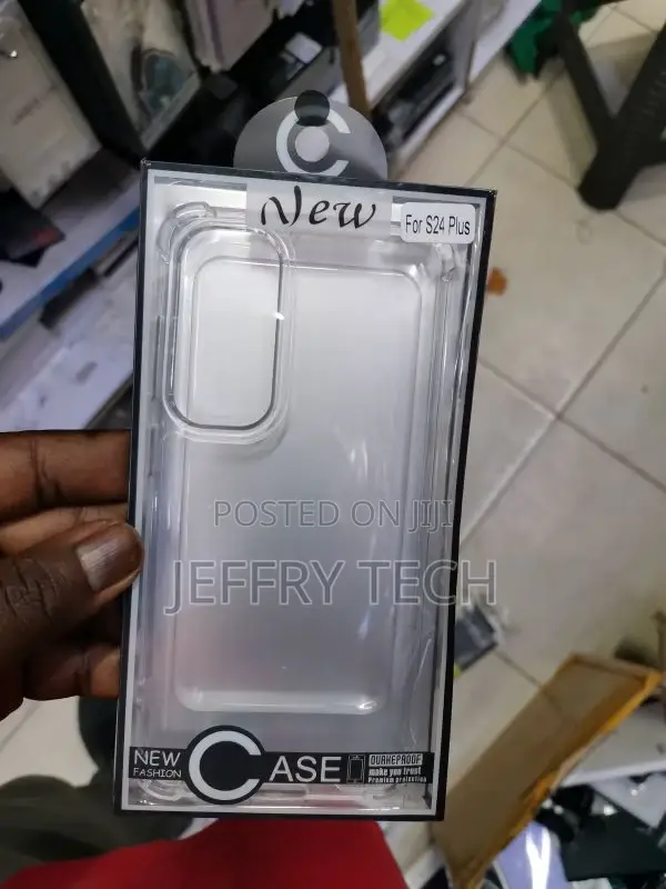 Clear Case for Samsung Galaxy S24 Plus Cover, Ultra Slim Tra