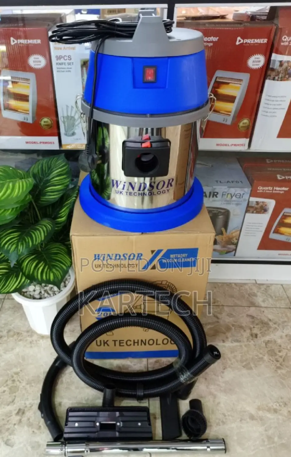 Windsor Wet and Dry Vacuum Cleaners 20 Litres