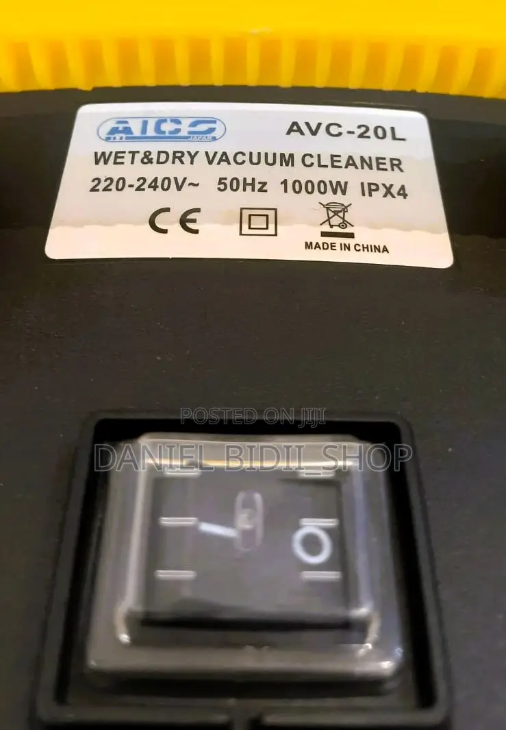 AICO 20 Litres 1000w Wet and Dry Vacuum Cleaner