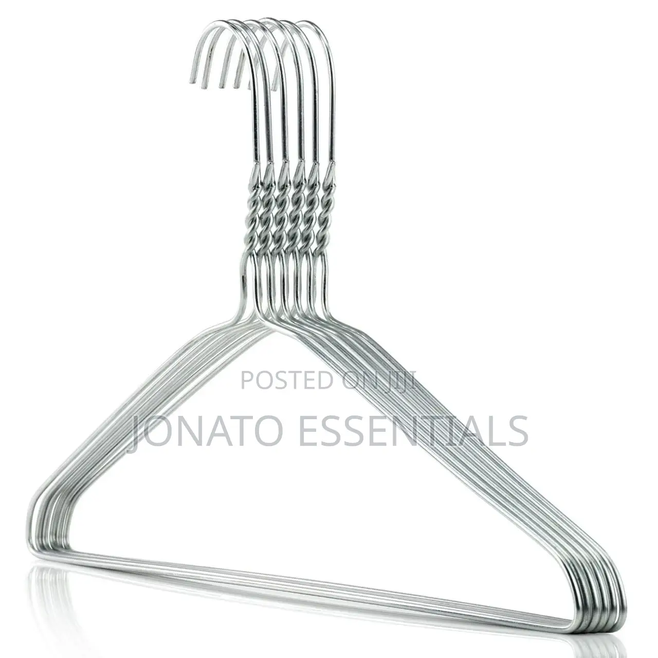 10 Piece Stainless Steel Clothes Hangers