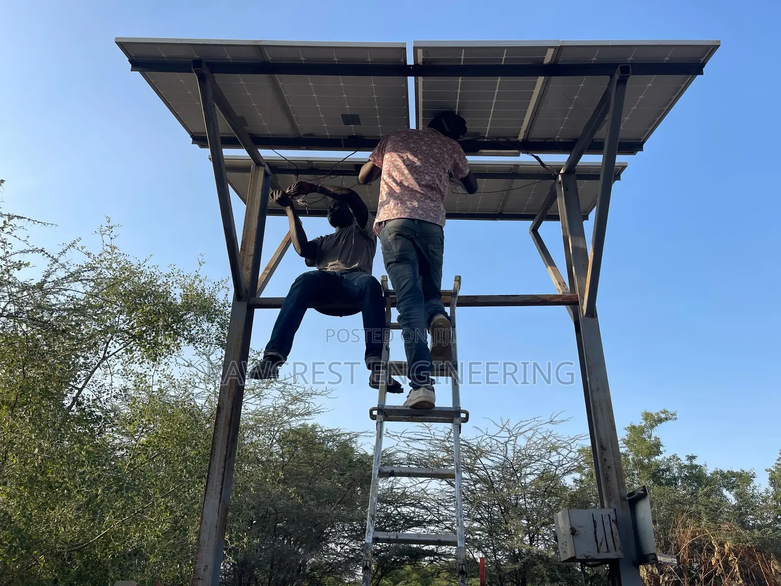 Steel Tower Construction