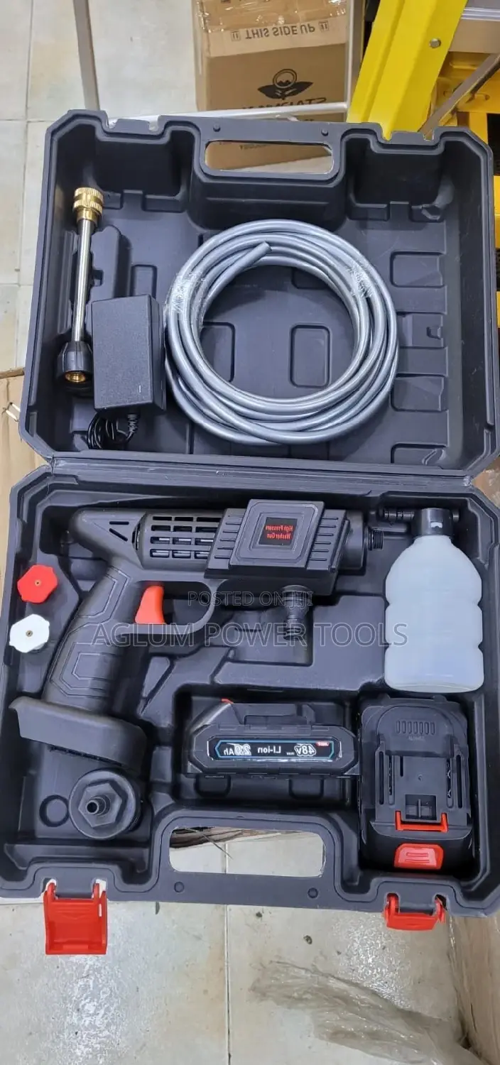 Cordless Spray Gun Car Wash 48v