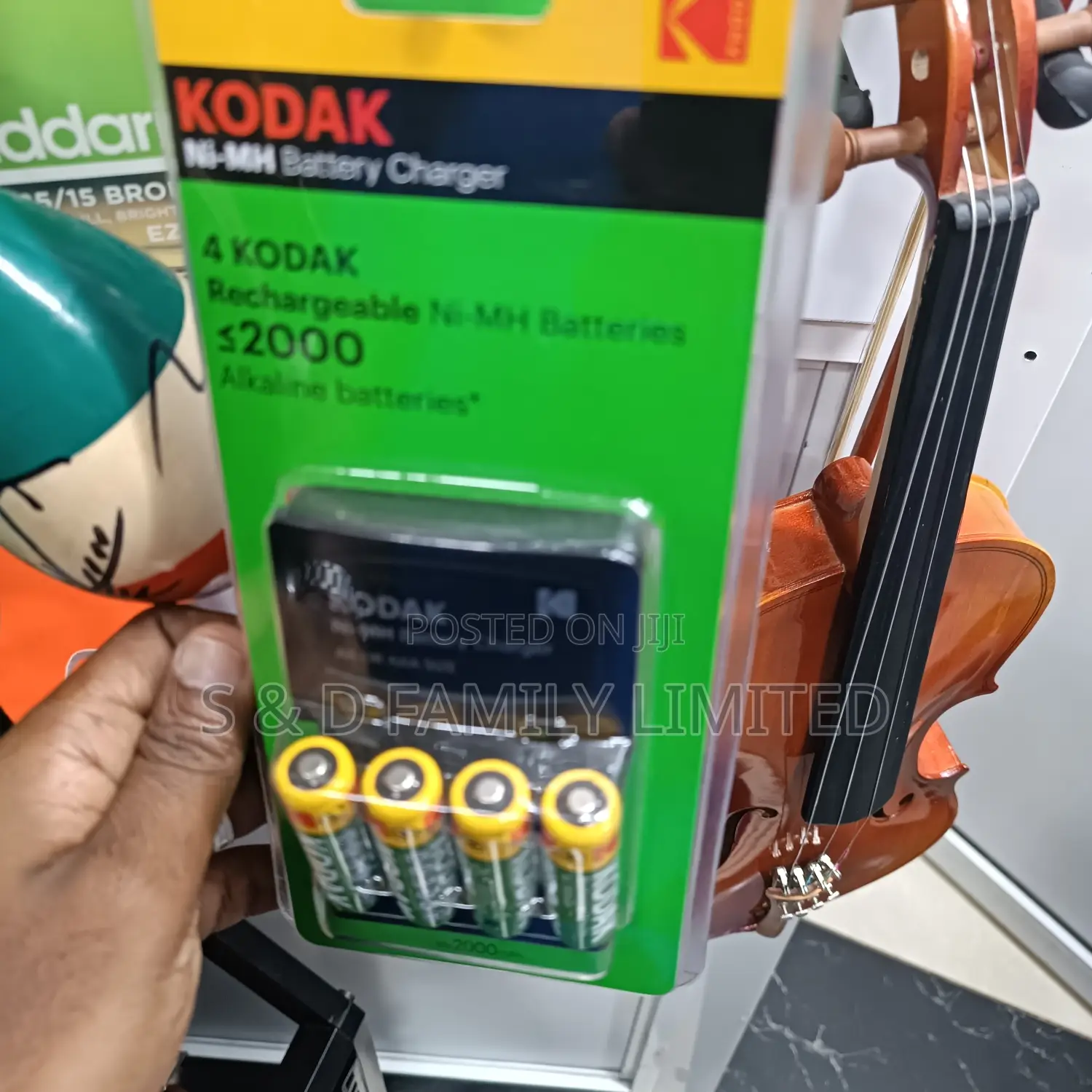Kodak K620E Rechargeable Batteries AA Plus Charger