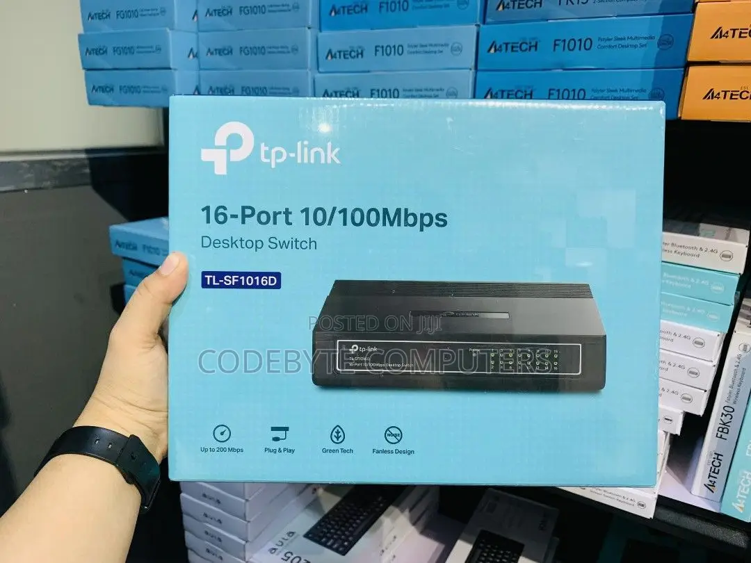 Tp-Link TL-SF1016D 16-Port 10/100mbps Desktop Switch