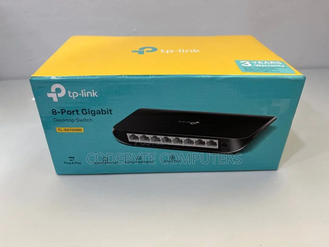 Tl-Sg1008d | 8-Port Gigabit Desktop Switch - Tp-Link