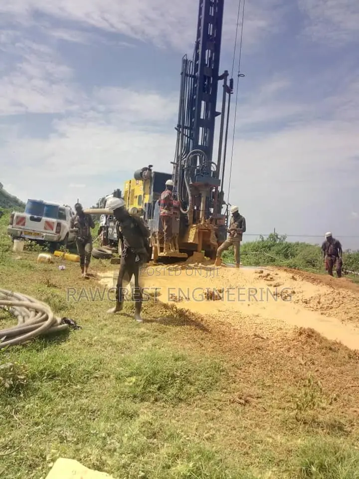 Borehole Drilling And Casing At Tarkwel