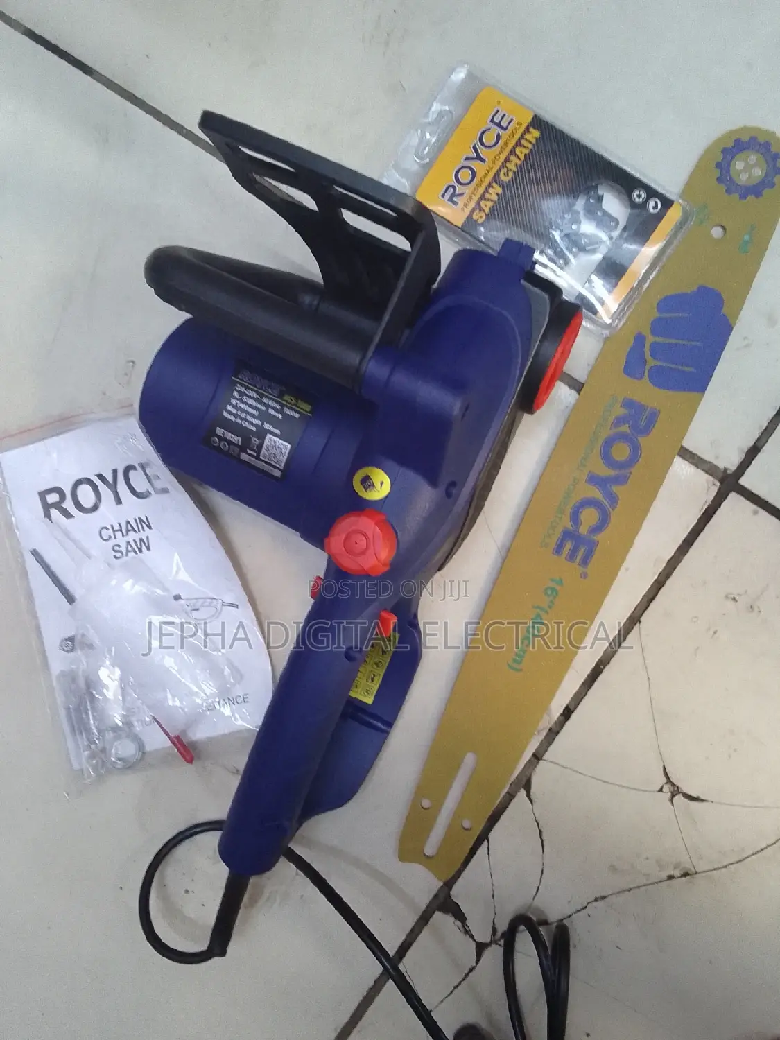Chainsaw Electric Royce Affordable.