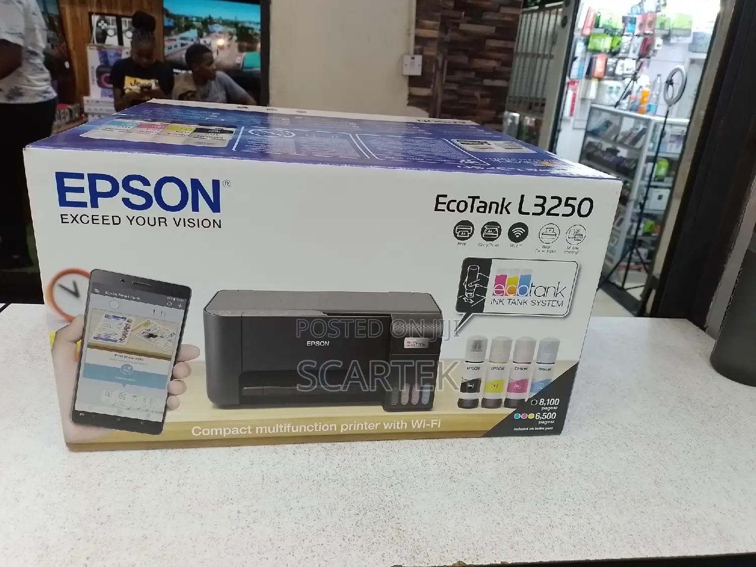 Epson L3250 Print Copy Scan Ecotank Printer