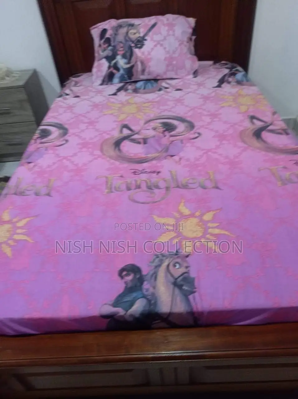 Cartoon Themed Cotton Bedsheet