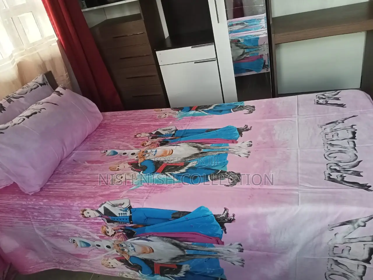 Cartoon Themed Cotton Bedsheet