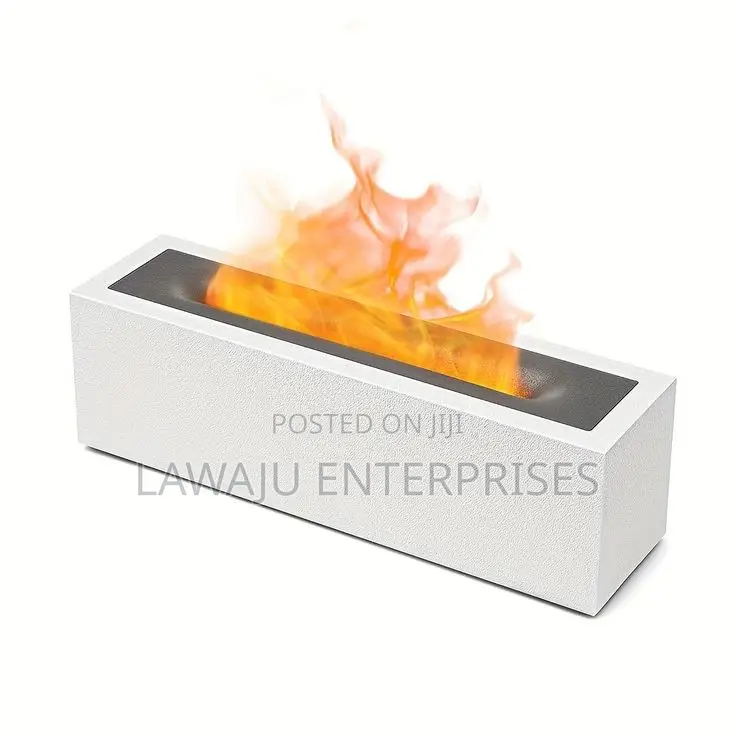 White Simulation Flame Aromatherapy Humidifier