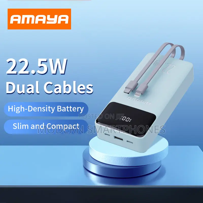 Amaya APW-13 Power Bank 20000mah 22.5W Super Fast Charginng