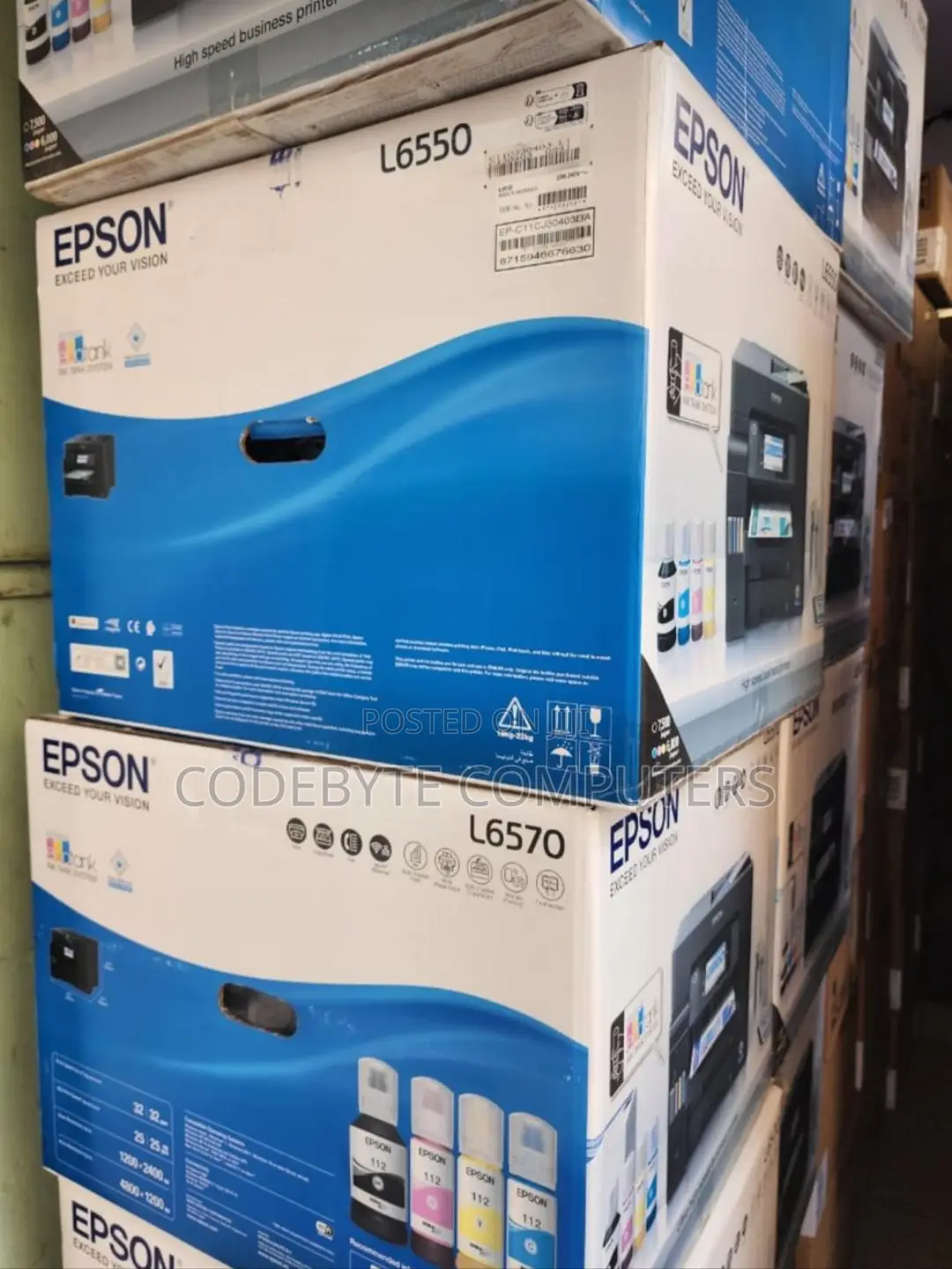 Epson L6550 Ecotank:! Epson L6550'! Epson L6550'! L6550