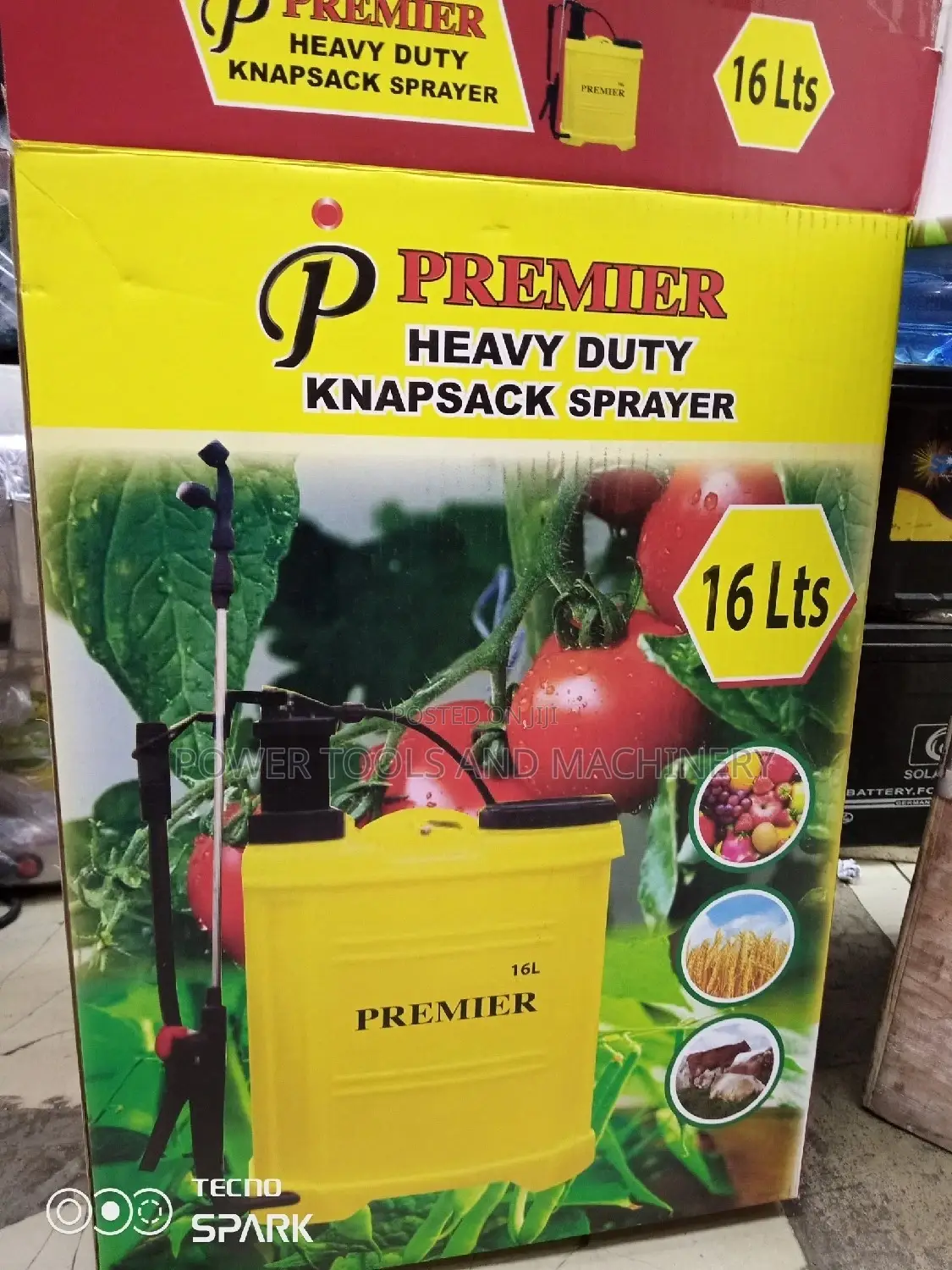 16ltrs Premier Heavyduty Knapsack Sprayer