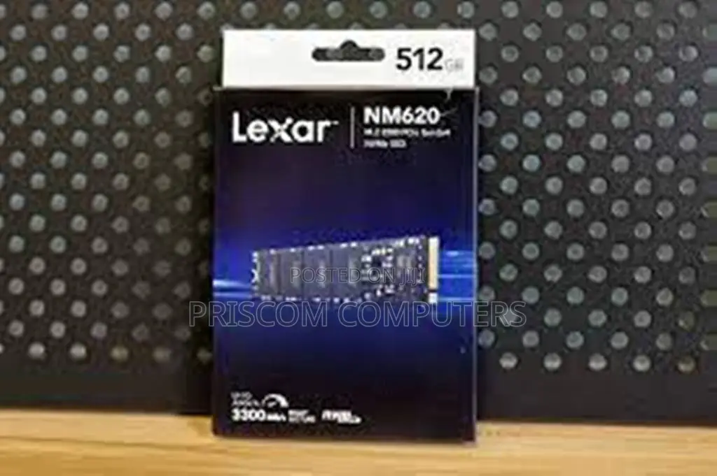 Lexar 512GB Nm620 Internal SSD M.2 Pcie Gen 3*4 Nvme 2280