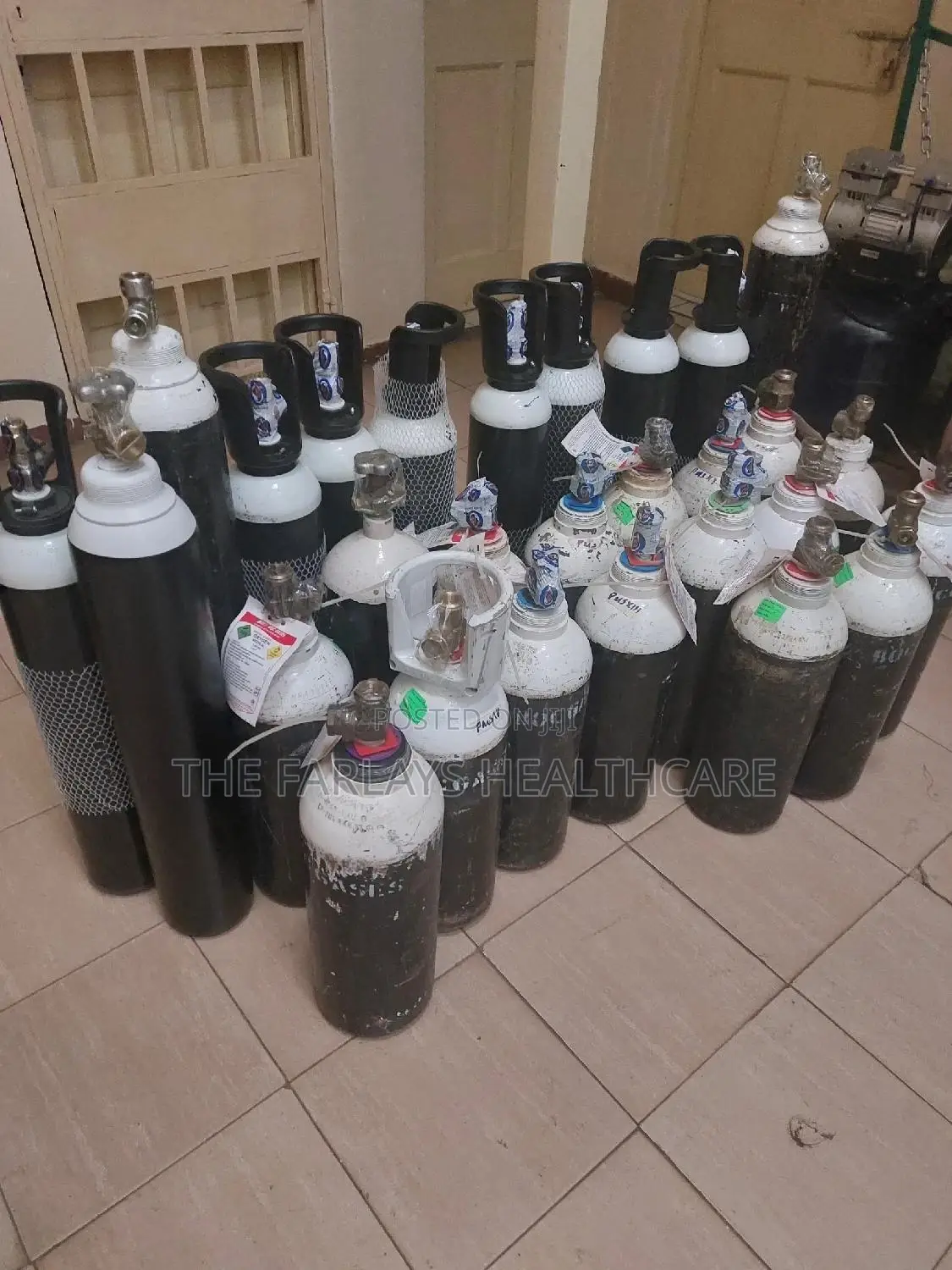 Medical Oxygen Cylinders 1.36m3
