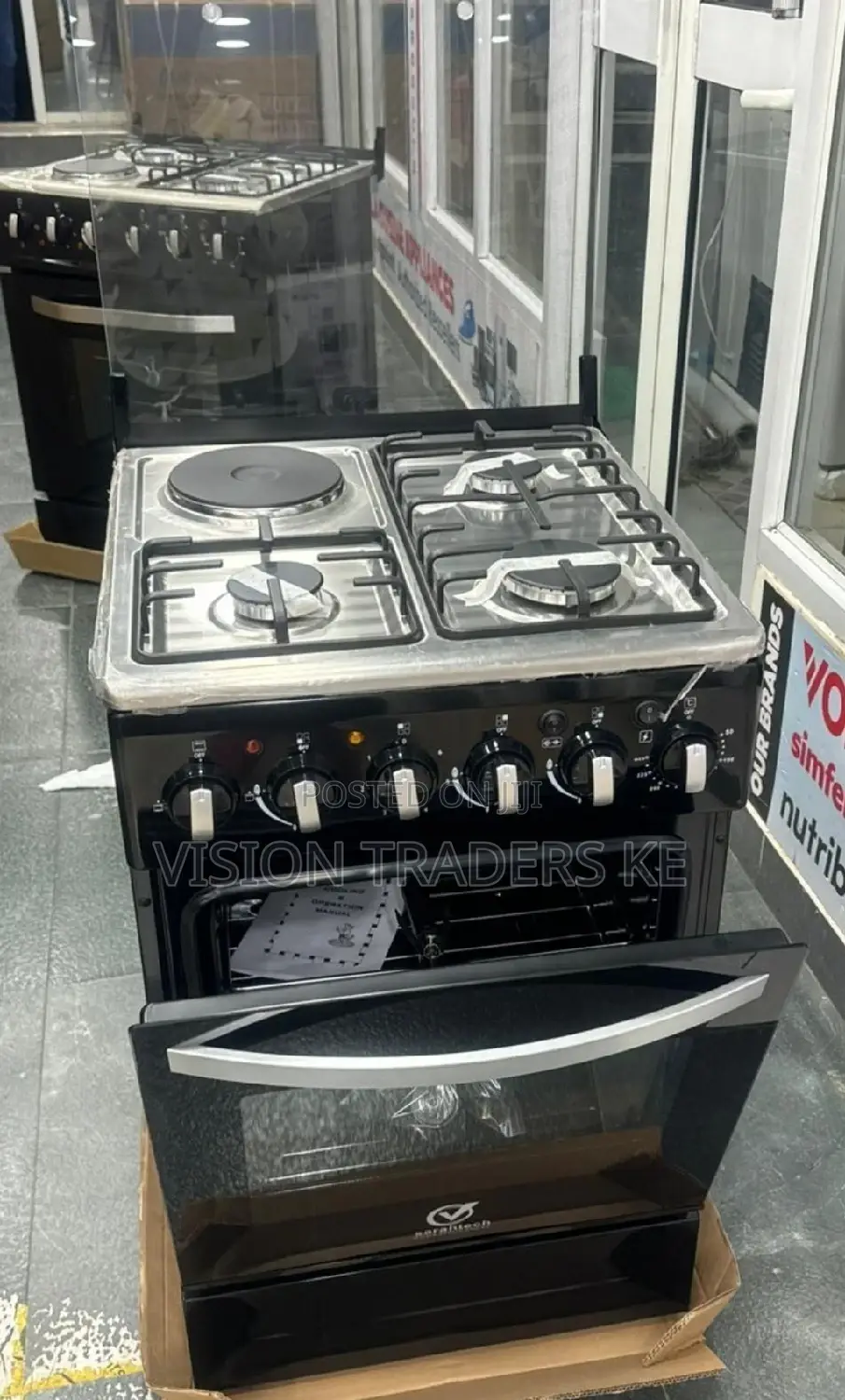 Sarahtech 50*55 3+1 Standing Cooker Electric Oven