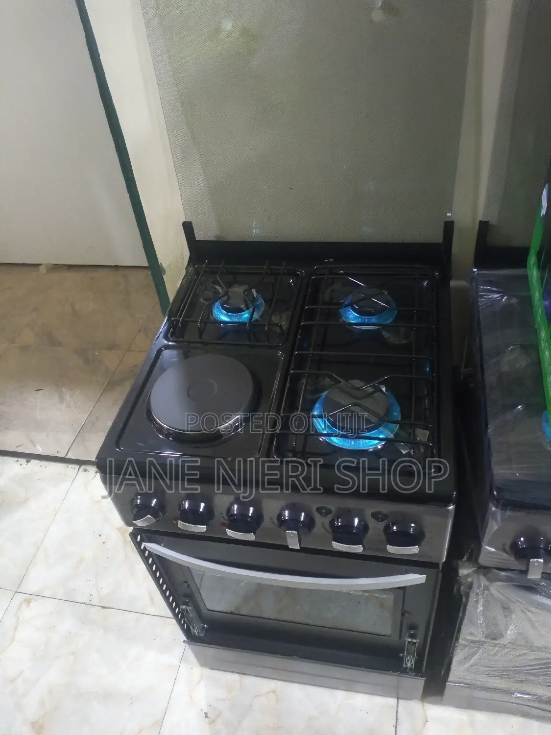 Nunix 3+1 Standing Cooker With Electric Oven