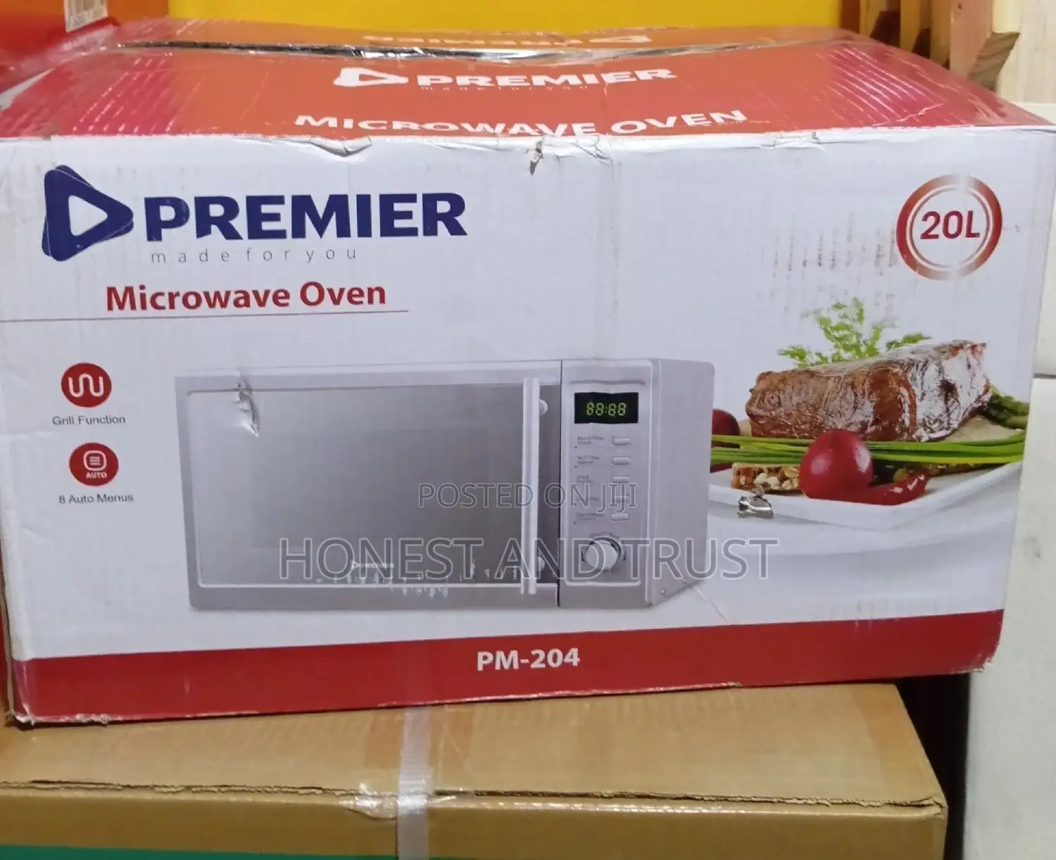 20 Litres Premier Microwave With Grill