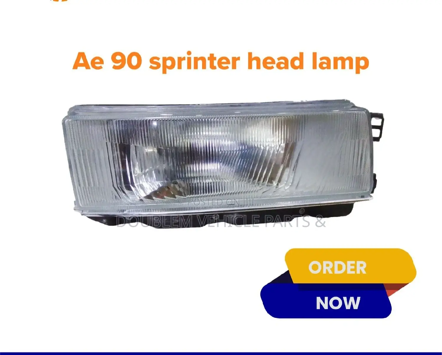 Headlamp Sprinter EE90 Corolla