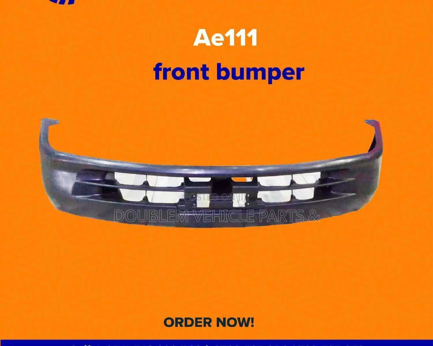 Front Bumper Toyota Corolla Ae111