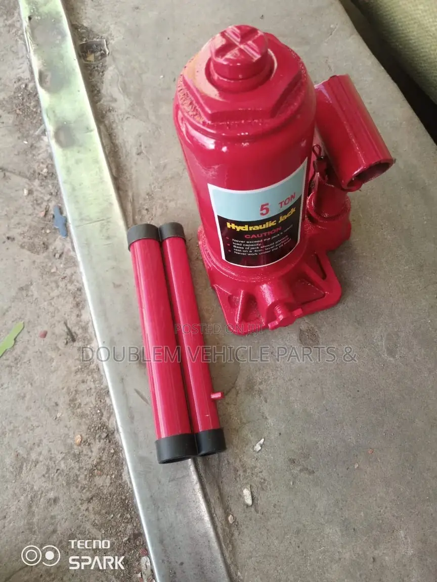 5 Tonnes Red Hydraulic Jack