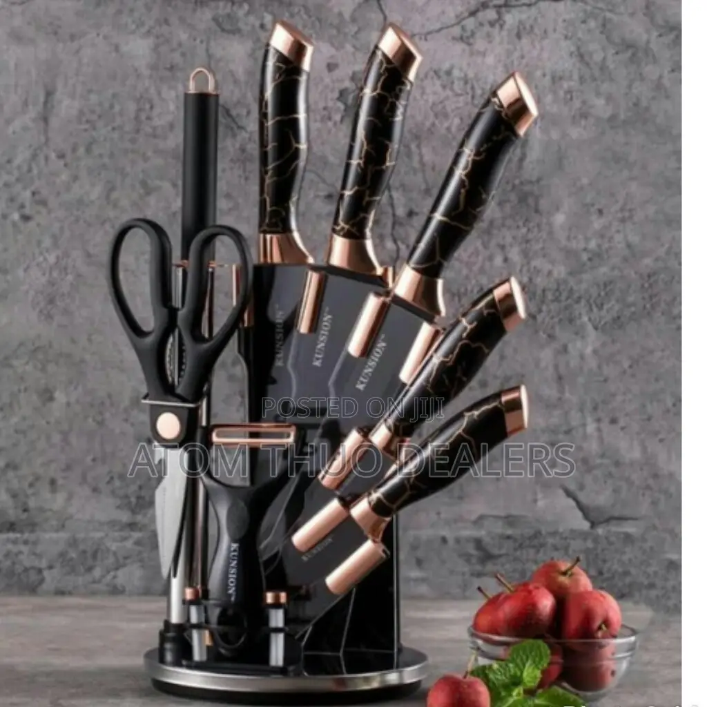 Black Germany Steel Knife Set