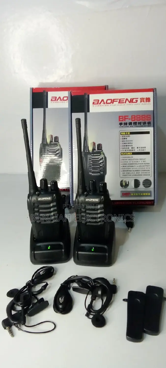 Baofeng 888s Uhf 400-480 Handy Talky Two Way Wireless Radio
