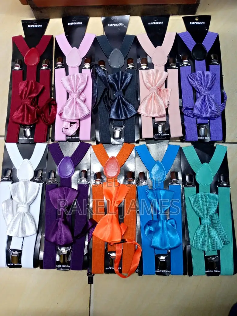 Suspender and a Bowtie