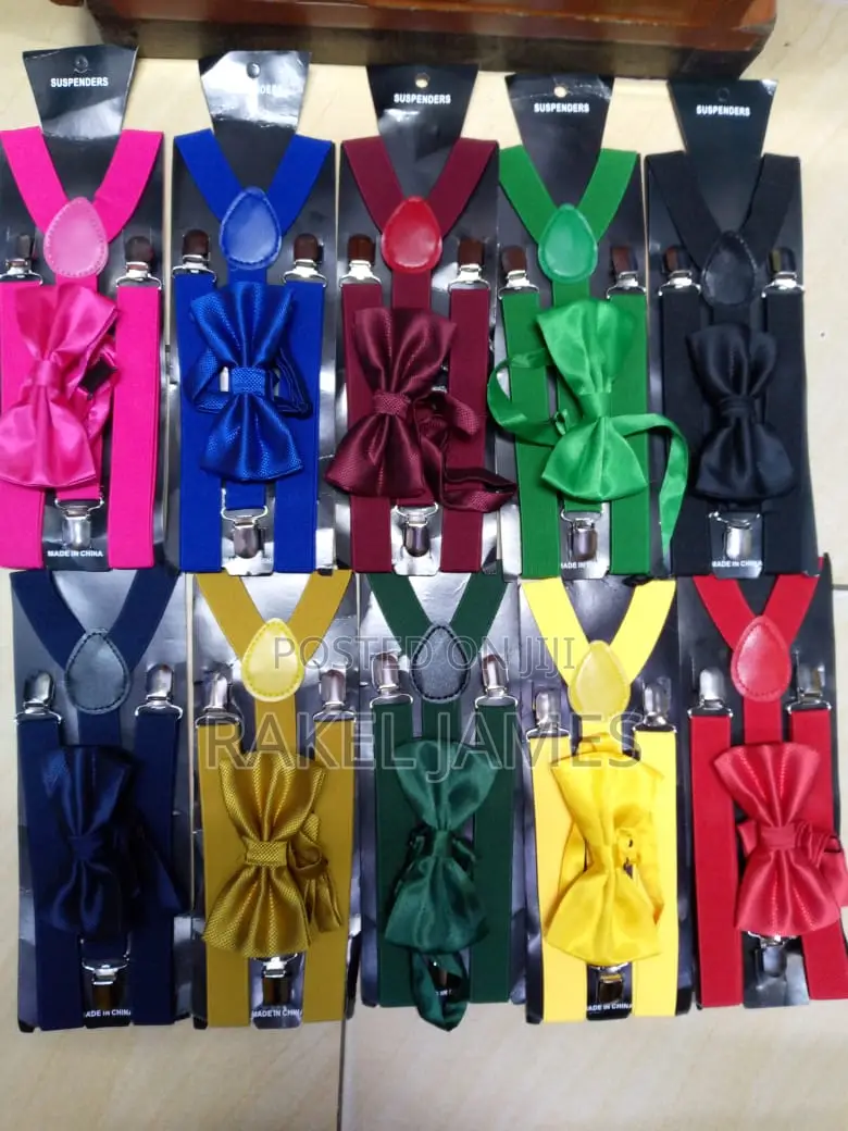 Suspender and a Bowtie