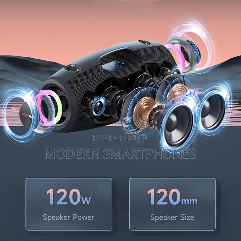 Amaya BD99 MAX Wireless Bluetooth Speaker 120W 24000mahhifil