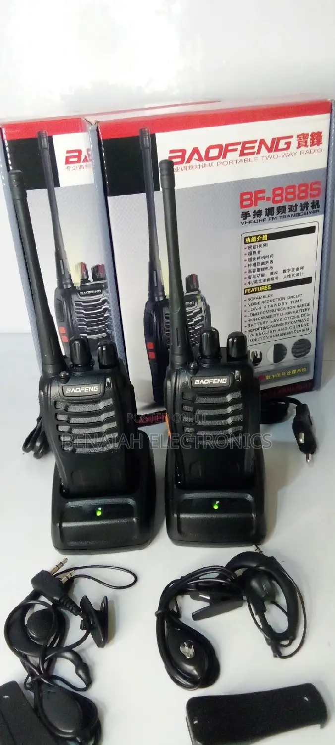 Baofeng 888s Ham Hf Radio Transceiver Two Way Radio