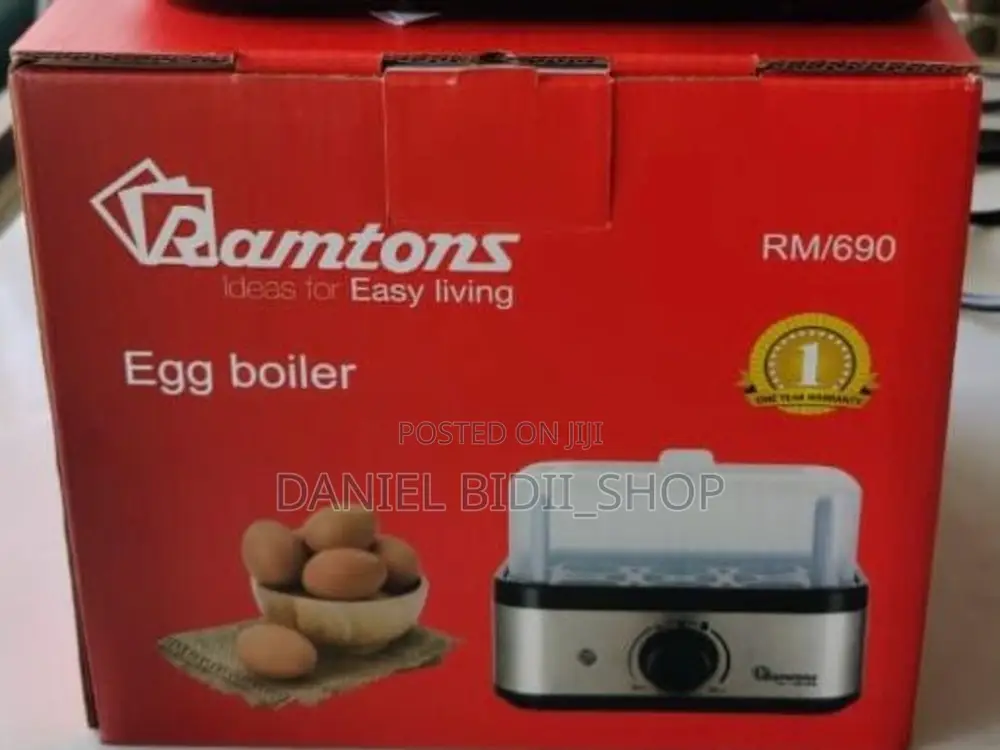 Ramton Egg Boiler 6pcs Capacity