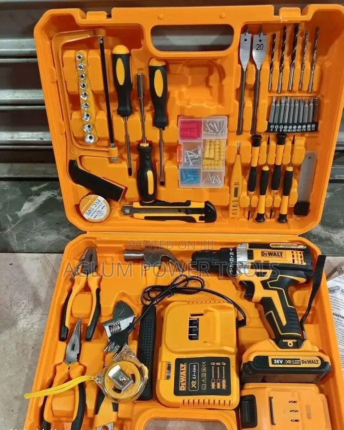 Cordless Dewalt Drill Tool Set