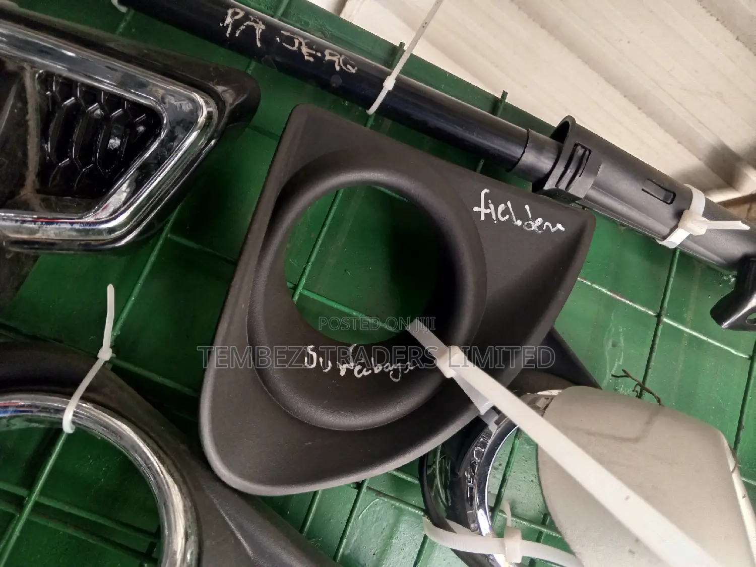 Fog Lights Covers Fielder New Model 2014 Both Black Chrome