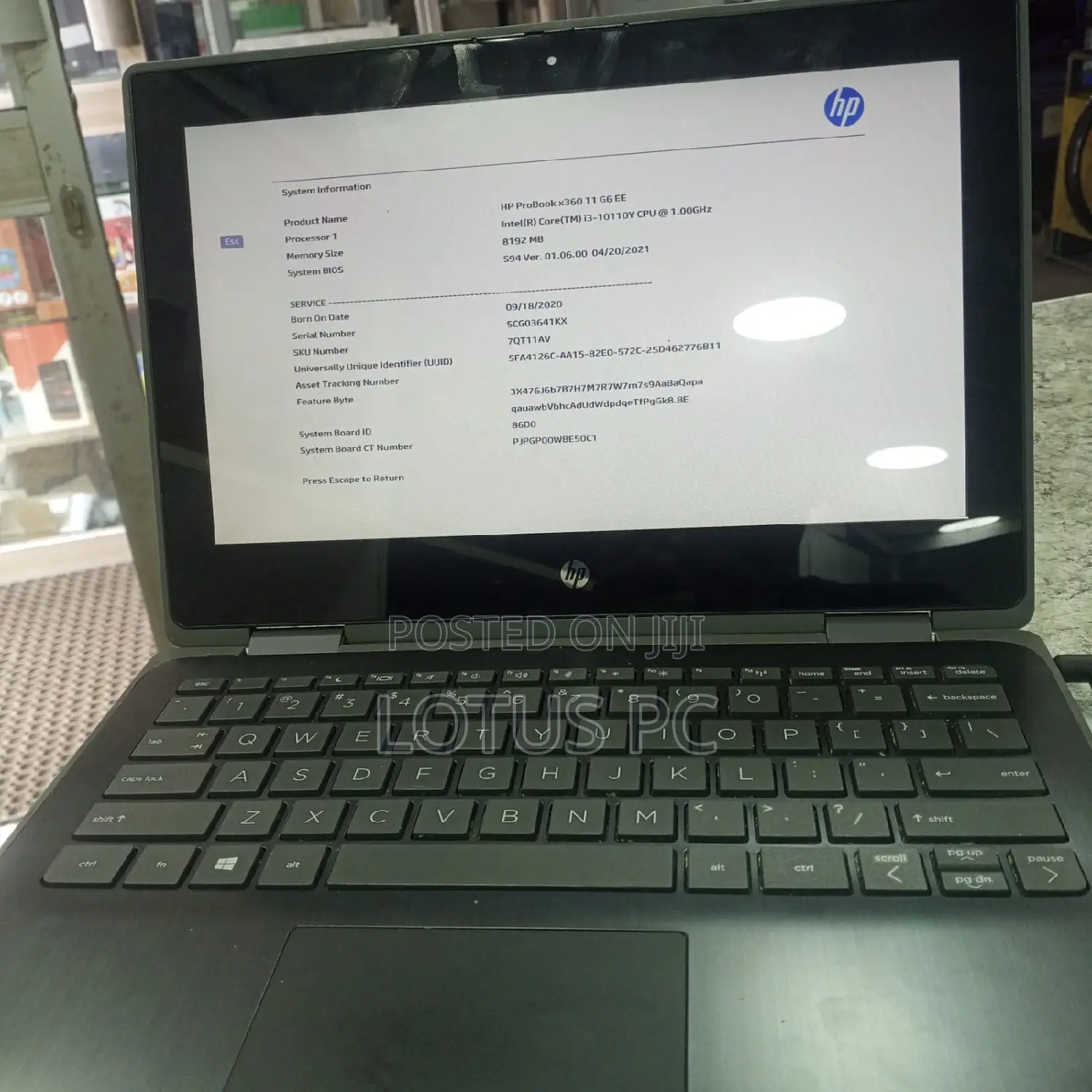 Laptop HP ProBook X360 11 G6 EE 8GB Intel Core I3 SSD 256GB