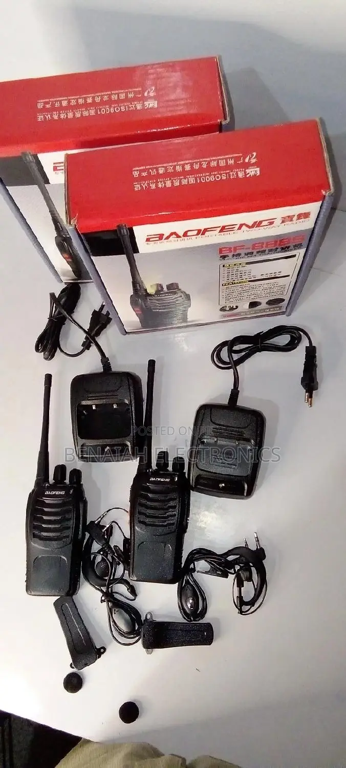 Baofeng 888s Strong Body Easy to Use 5w Ham Walkie Talkie